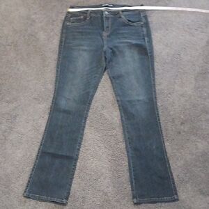Wallflower Size 13 Dark Blue Flare Jeans